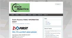 Desktop Screenshot of dublinroboticsboosters.org